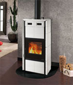 Cleo combi log and pellet stove