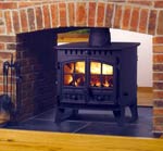 Hunter double sided stoves UK