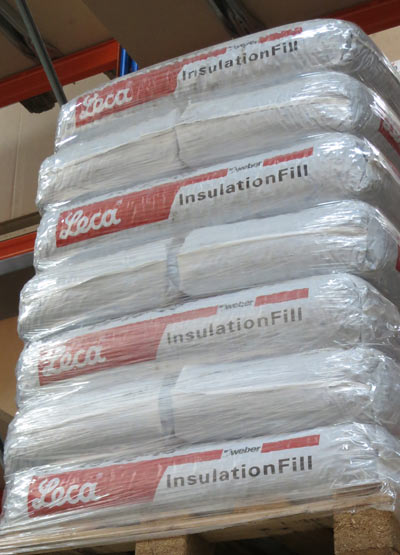 leca insulation backfill