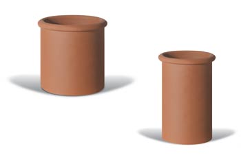 Straight beaded chimney pot