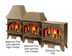 Villager balanced flue stoves UK