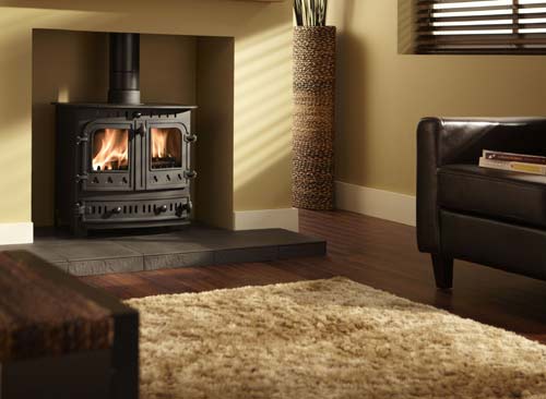 Villager Bayswater Flat Top multifuel stove UK