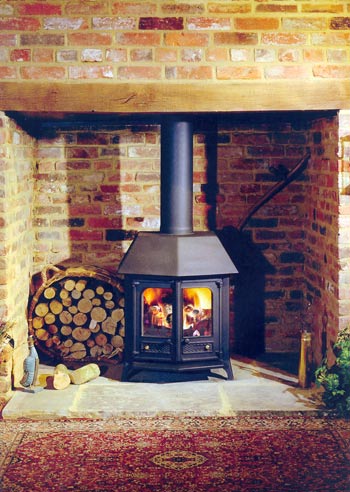 Charnwood country 12 stove - wood burning stove uk