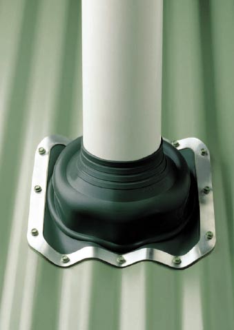 Dektite square base flashing, dektite corrugated roof flashing