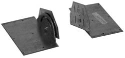 Selkirk flue roof support