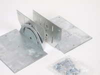 Selkirk twin wall flue - roof support