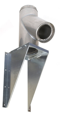 Selkirk twin wall flue - adjustable wall support bracket 
