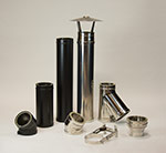 Double skin insulated flue system for stoves UK
