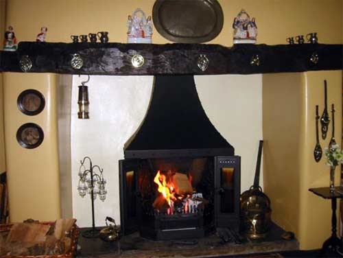 Dovre 2000 MFR stove installed in Northumberland