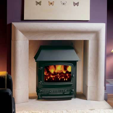 Elite Single Door low canopy multifuel stove - Villager Elite stoves UK