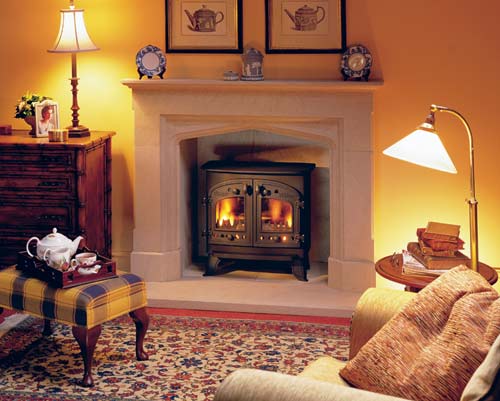 Villager Flatmate woodburner - Villager wood burning stoves UK