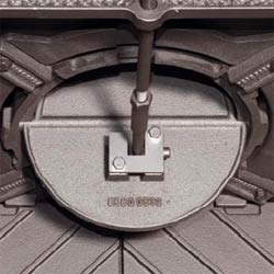 The fondis stove baffle