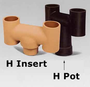 H Pot chimney pot - chimney pots and inserts UK