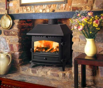 Herald 8 Low Canopy - multifuel stove - Hunter Herald 8