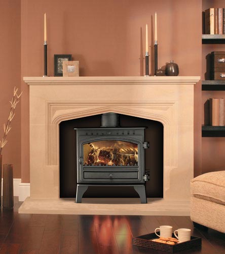 Herald 8 Flat top multifuel stove - Hunter Herald 8