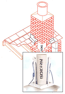 Pumice liner for chimneys