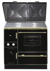 Wamsler 900 black cooker stove