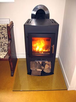 Westfire 18 stove installation 2