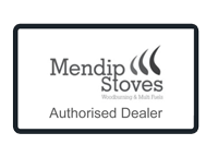 Mendip stoves Authorised Dealer badge