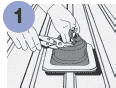 Fitting a Dektite ezi seal roof flashing step 1