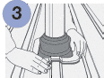 Fitting a Dektite ezi seal roof flashing step 3