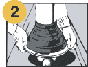 Fitting a Dektite original roof flashing step 2