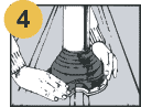 Fitting a Dektite original roof flashing step 4