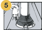 Fitting a Dektite original roof flashing step 5