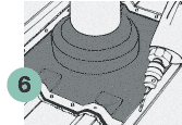 Fitting a Dektite soaker roof flashing step 6