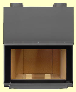 Fondis Ulys 700 wood insert stove uninstalled