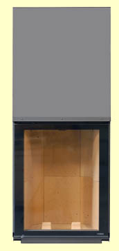 Fondis Ulys 800 wood insert stove uninstalled