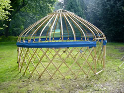 Yurt frame